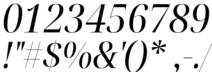 Noto Serif Display SemiCondensed Italic Font OTHER CHARS