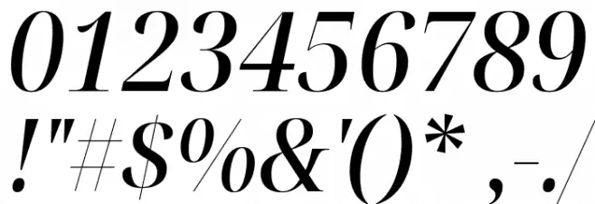 Noto Serif Display SemiCondensed Medium Italic Font OTHER CHARS