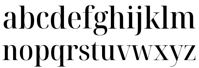 Noto Serif Display SemiCondensed Medium Font LOWERCASE