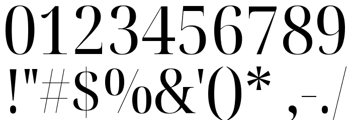 Noto Serif Display SemiCondensed Font OTHER CHARS