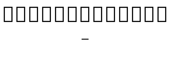 Noto Serif Ethiopic ExtraCondensed Thin Font OTHER CHARS