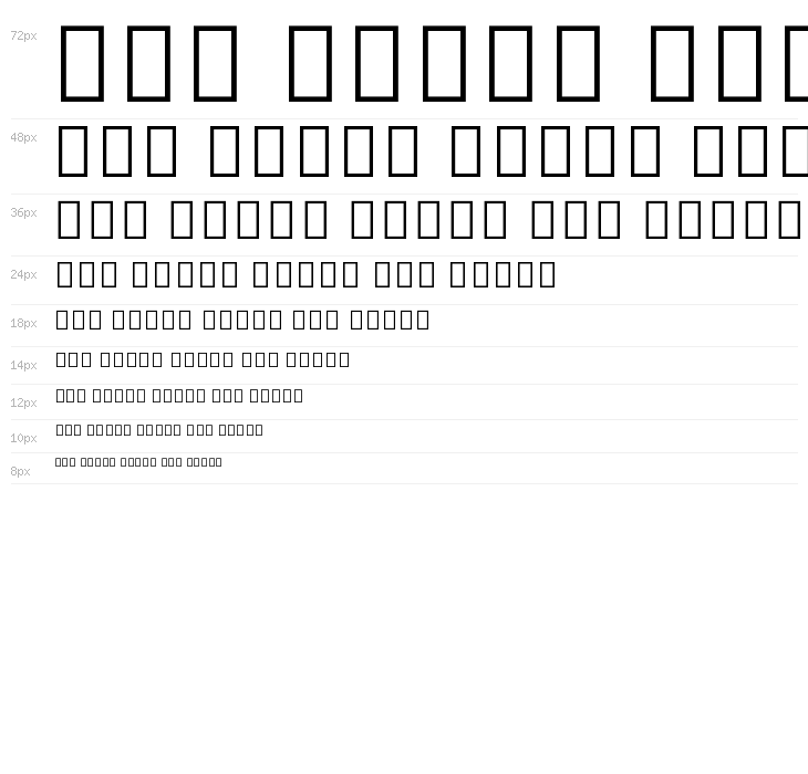 Noto Serif Georgian Black Waterfall