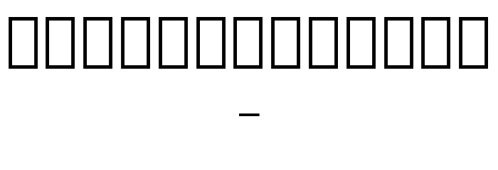 Noto Serif Georgian Condensed Thin Font OTHER CHARS