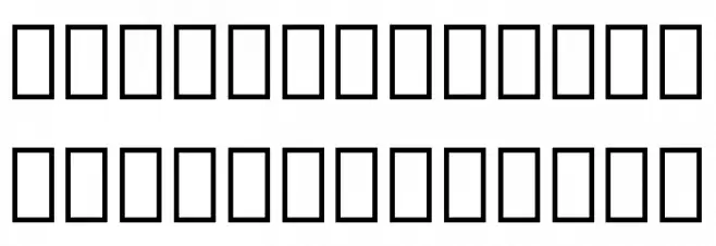 Noto Serif Georgian Condensed Thin Schriftart Groß