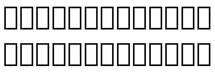 Noto Serif Georgian ExtraCondensed ExtraBold Font LOWERCASE
