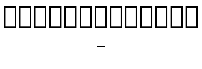 Noto Serif Georgian ExtraCondensed Thin Font OTHER CHARS