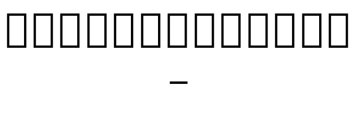 Noto Serif Georgian ExtraLight Font OTHER CHARS