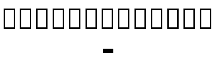 Noto Serif Georgian SemiCondensed ExtraBold Font OTHER CHARS