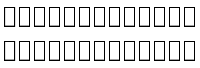 Noto Serif Georgian SemiCondensed Thin Font LOWERCASE