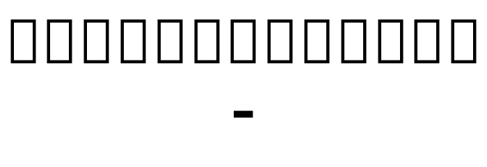 Noto Serif Hebrew ExtraCondensed Font OTHER CHARS