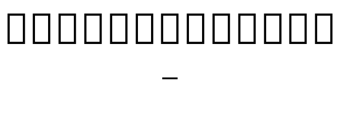 Noto Serif Hebrew SemiCondensed Thin Font OTHER CHARS