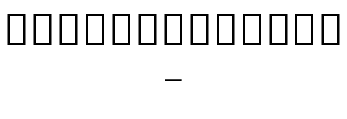Noto Serif Hebrew Thin Font OTHER CHARS