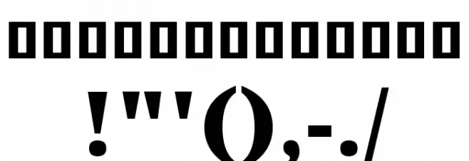 Noto Serif Khmer Black Font OTHER CHARS