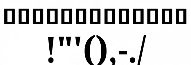 Noto Serif Khmer Condensed Bold Font OTHER CHARS