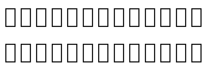 Noto Serif Khmer Condensed ExtraLight Font LOWERCASE