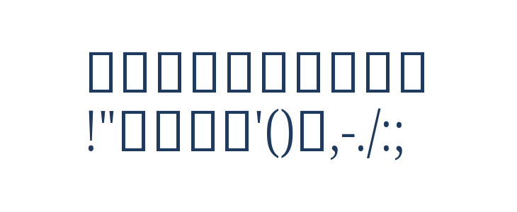 Noto Serif Khmer Condensed Light Other Characters