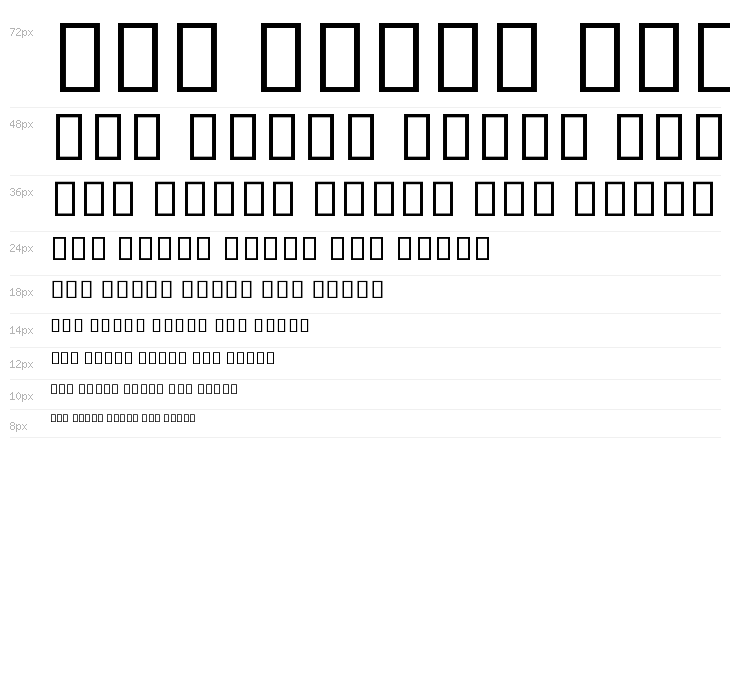 Noto Serif Khmer Condensed Light Waterfall