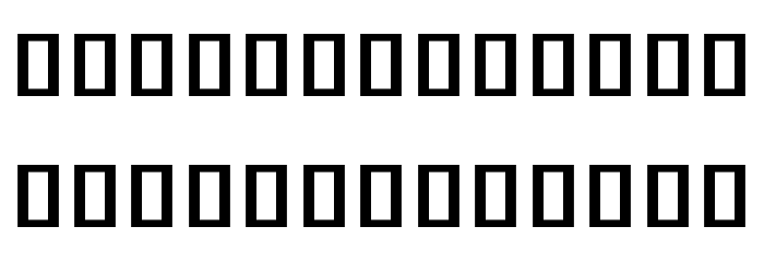 Noto Serif Khmer Condensed SemiBold Font LOWERCASE