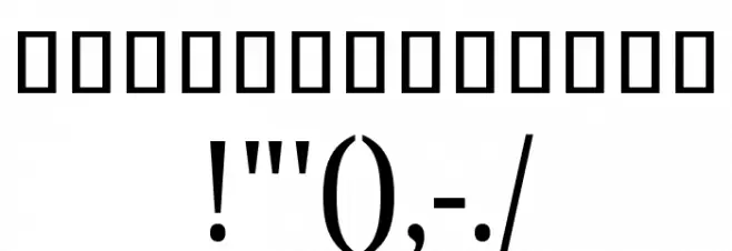 Noto Serif Khmer Condensed Font OTHER CHARS