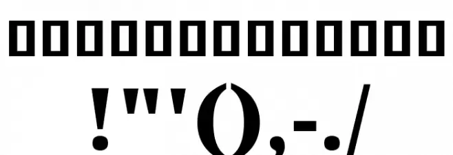 Noto Serif Khmer ExtraBold Font OTHER CHARS