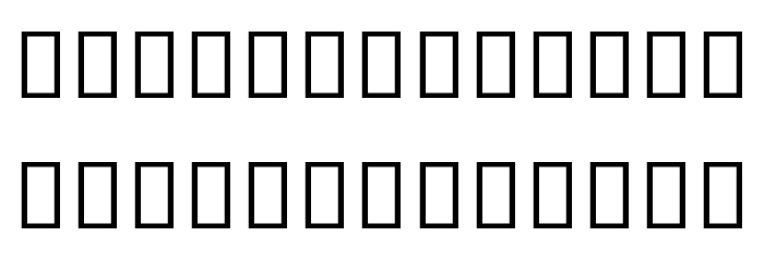 Noto Serif Khmer ExtraCondensed Light Font LOWERCASE