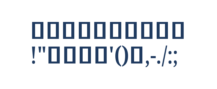 Noto Serif Khmer ExtraCondensed SemiBold Other Characters