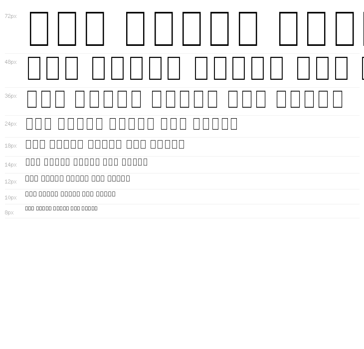 Noto Serif Khmer ExtraCondensed Thin Waterfall