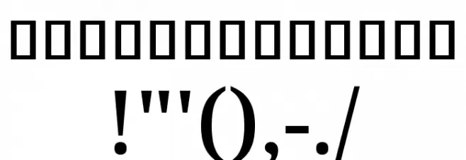 Noto Serif Khmer Medium Font OTHER CHARS