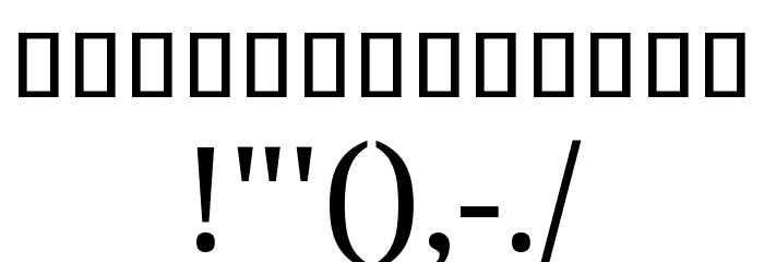 Noto Serif Khmer Regular Font OTHER CHARS