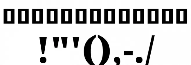 Noto Serif Khmer SemiCondensed Black Font OTHER CHARS