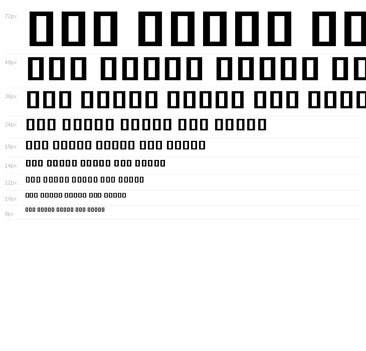 Noto Serif Khmer SemiCondensed Bold Waterfall