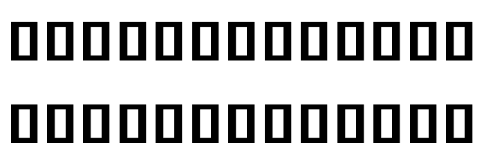 Noto Serif Khmer SemiCondensed Bold Font LOWERCASE