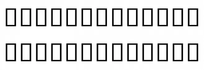 Noto Serif Khmer SemiCondensed Light フォント 大文字