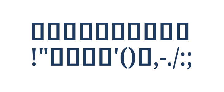 Noto Serif Khmer SemiCondensed SemiBold Other Characters