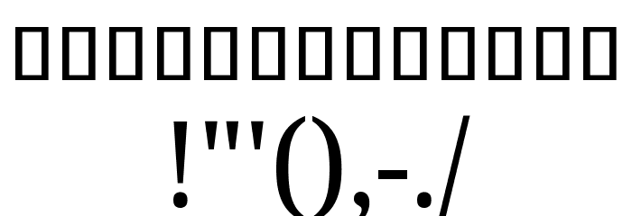 Noto Serif Khmer SemiCondensed Font OTHER CHARS