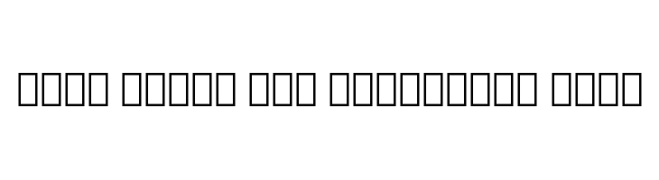 Noto Serif Lao Condensed Thin  免费字体下载