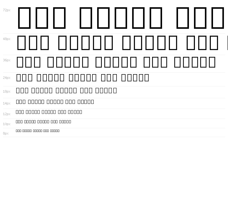 Noto Serif Malayalam Bold Waterfall