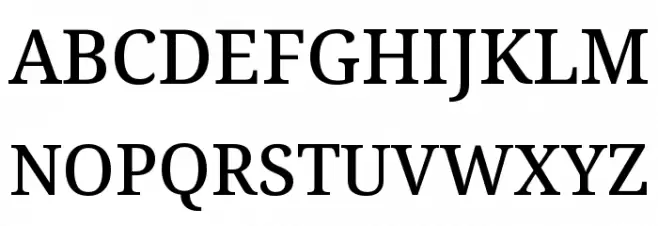 Noto Serif Medium Шрифта ВЕРХНИЙ