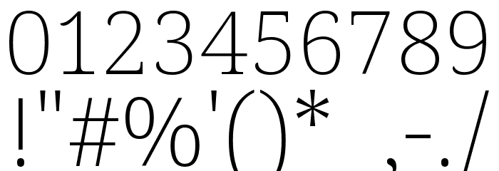 Noto Serif Sinhala ExtraLight Font OTHER CHARS