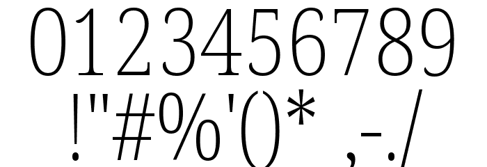 Noto Serif Tamil Condensed ExtraLight Font OTHER CHARS
