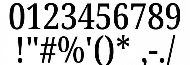 Noto Serif Tamil Condensed Medium Font OTHER CHARS