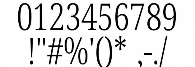 Noto Serif Tamil ExtraCondensed Light Font OTHER CHARS