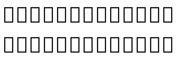 Noto Serif Tamil ExtraCondensed SemiBold Font LOWERCASE