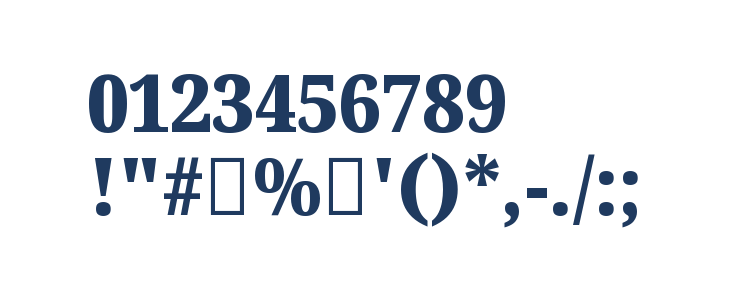 Noto Serif Tamil SemiCondensed Black Other Characters