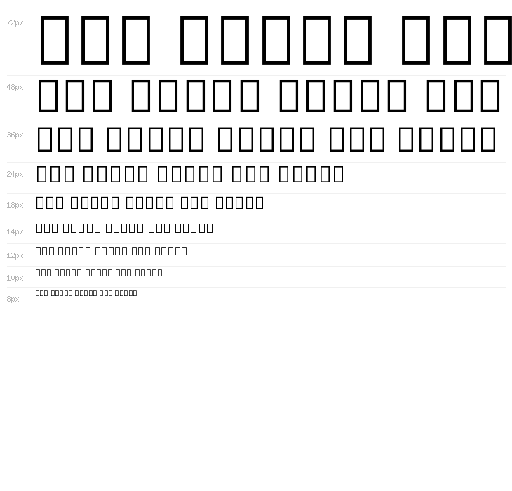 Noto Serif Tamil SemiCondensed ExtraBold Waterfall