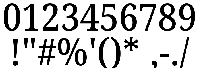 Noto Serif Tamil SemiCondensed Medium Font OTHER CHARS