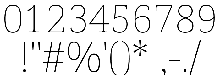 Noto Serif Tamil Thin Font OTHER CHARS
