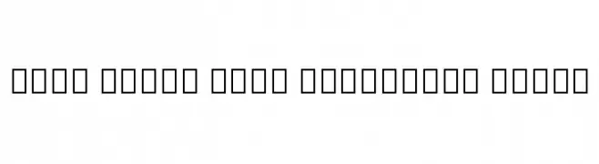 Noto Serif Thai Condensed Black  免费字体下载