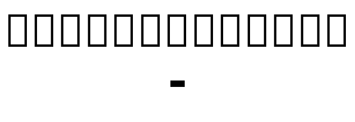 Noto Serif Thai ExtraCondensed Bold Font OTHER CHARS