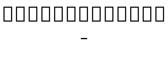 Noto Serif Thai ExtraCondensed ExtraLight Font OTHER CHARS